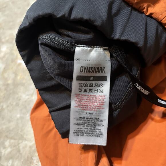 Gymshark Shorts Mens Medium Orange Speed Evolve 5” Lined Woven Performance - Picture 8 of 12